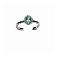 Anillo Mirco Visconti Mujer in Oro blanco Smeraldo 0.35 Ct AB872/S - AB872/S